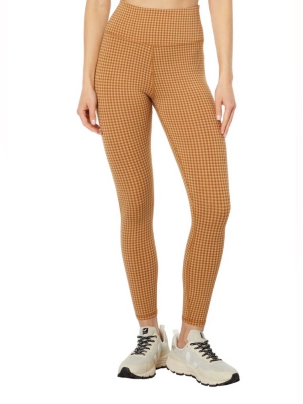 MWL by Madewell Flex High Rise Check Leggings, size M